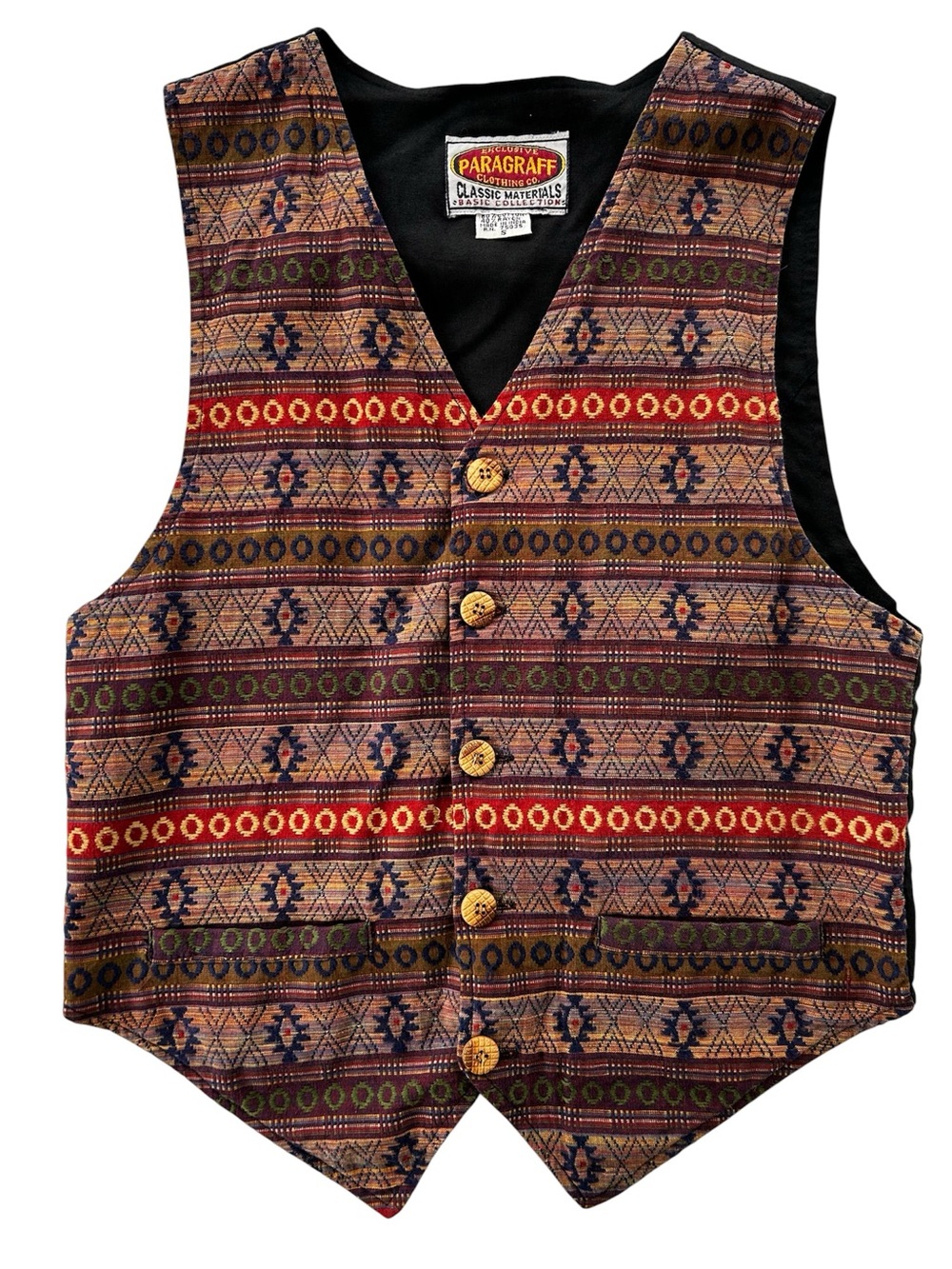 Vintage Southwestern Vest Western Rodeo Calgary Stampede